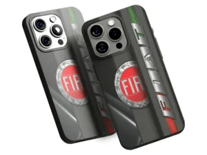 Fiat Étui Téléphone Cellulaire Style Moderne Solide